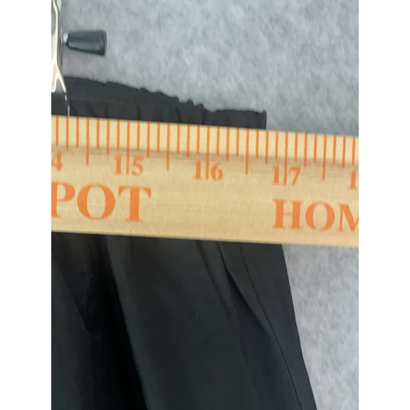 DryJoys FootJoy Men's XLarge Black Rain Pant Drawstring Waist Snap Zip Leg #AO - Picture 10 of 13